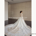 Brand Vestidos De Novia A Line Appliques V Neck Tulle Plus Size Boho Wedding Dress